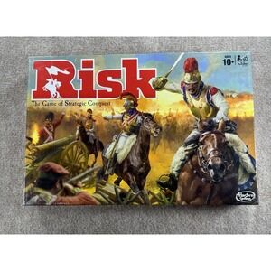 Risk The Game Of Strategic Conquest Board Game 2015 Hasbro Gaming BRAND NEW Seal
